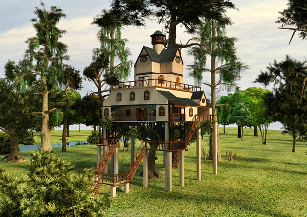 Treenhouse hotels can be simple or quite decadent